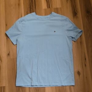 Tommy Hilfiger Men's Sky Blue Short Sleeve Tee
